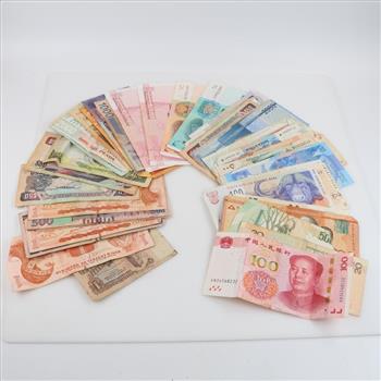 Foreign Currency, 40+ Pieces