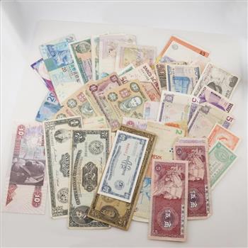 Foreign Currency, 50+ Pieces
