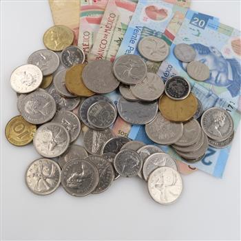 Foreign Currency, 50+ Pieces