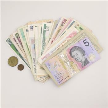 Foreign Currency, 50+ Pieces
