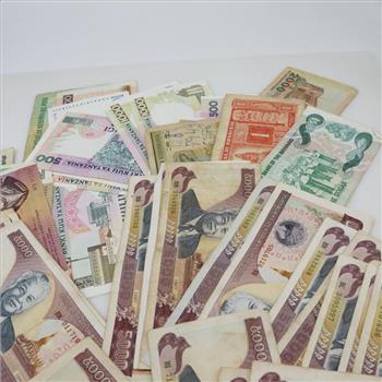 Foreign Currency, 58+ Pieces