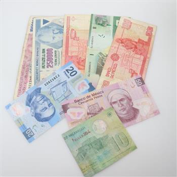 Foreign Currency, 8+ Pieces