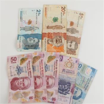 Foreign Currency, 8 Pieces