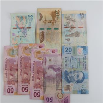 Foreign Currency, 8 Pieces