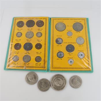 Foreign Currency And Tokens, 16+ Pieces