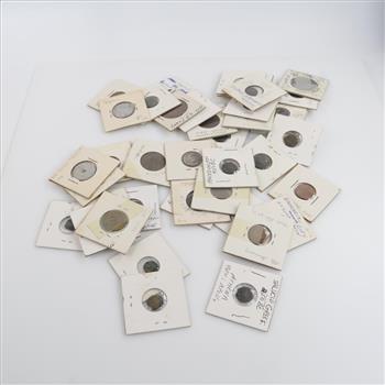 Foreign Currency And Tokens, 38+ Pieces