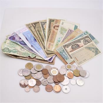Foreign Currency And Tokens, 50+ | Property Room