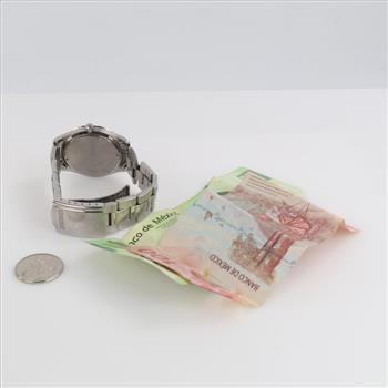 Foreign Currency And Watch, 4 Pieces