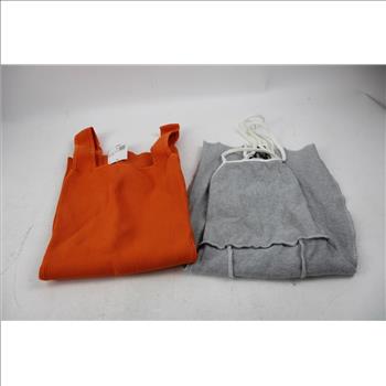 Forever 21, H&M Small Dresses, Sweater,  And Denim Jacket, 6 Pieces