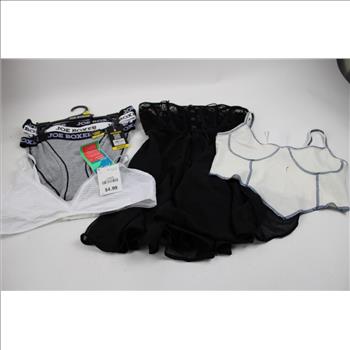 Forever 21 Medium Knit Tops, Joe Boxer Underwear, Spring Dress, And More, 6 Pieces