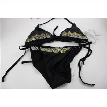 Forever 21 Size Small Bikini Sets, 2 Pieces With Bathing Suit Cover, And Sunglasses