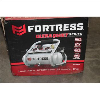Fortress Air Compressor Ultra Quiet 1 Gallon