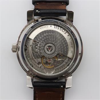 Fossil Automatic Black Dial Watch