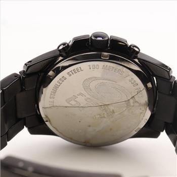 Fossil Black Analog Chronograph Watch