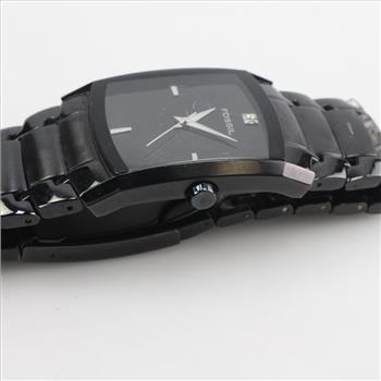 Fossil Black Diamond  Dial Watch
