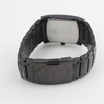 Fossil Black Diamond  Dial Watch