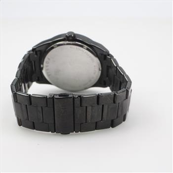 Fossil Black Stainless Steel Watch