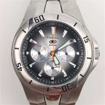 Fossil Blue Chronograph Watch