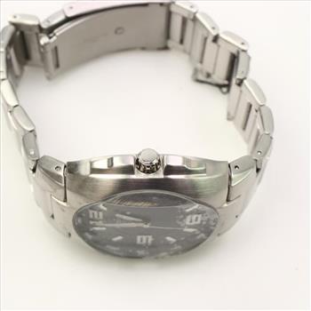 Fossil Blue Dial Stainless Steel Watch