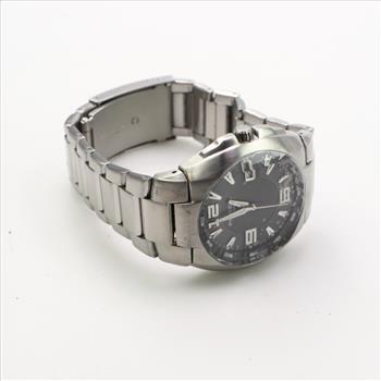 Fossil Blue Dial Stainless Steel Watch