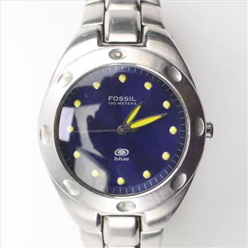 Fossil Blue Dial Watch