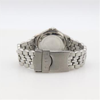 Fossil Blue Stainless Steel Watch