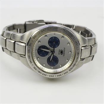 Fossil Blue Tachymeter Watch