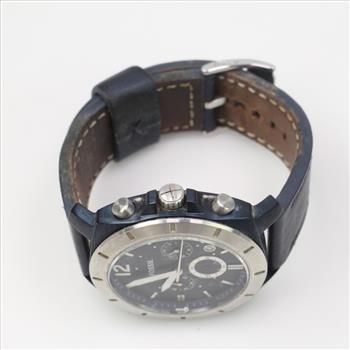 Fossil Chronograph Blue Dial Watch