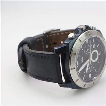 Fossil Chronograph Blue Dial Watch