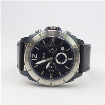 Fossil Chronograph Blue Dial Watch