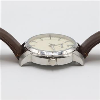 Fossil Cream Dial Watch