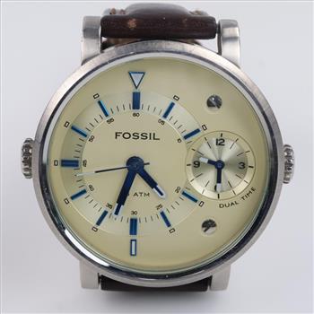 Fossil Dual Time Analog Watch