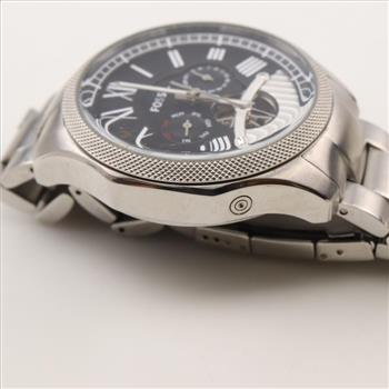 Fossil Forman Automatic Black And Silver Dial Watch