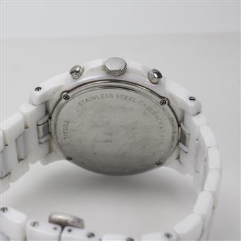 Fossil Grant Ceramic Chronograph Watch