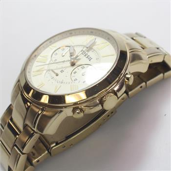 Fossil Grant Gold Stainless Steel Watch