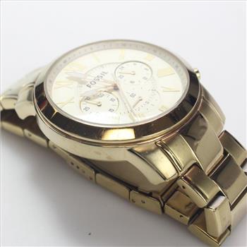 Fossil Grant Gold Stainless Steel Watch