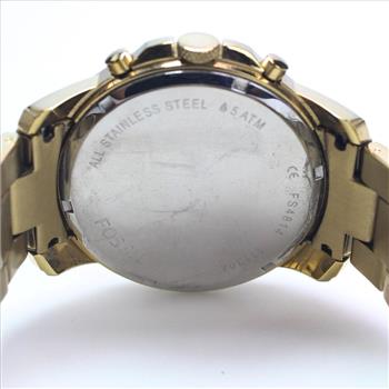 Fossil Grant Gold Stainless Steel Watch