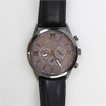 Fossil Gunmetal Gray Tone Chronograph Watch