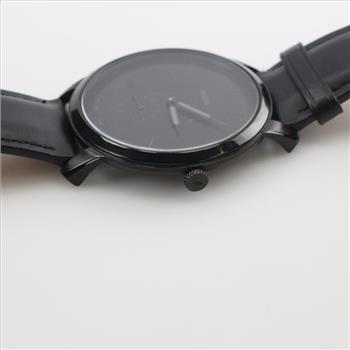 Fossil Minimalist Black Dial Watch