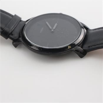 Fossil Minimalist Black Dial Watch