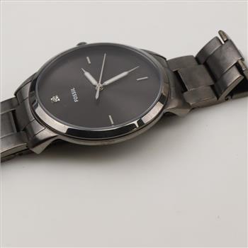 Fossil Minimalist Carbon Watch
