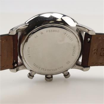 Fossil Minimalist Luggage Litehide Watch