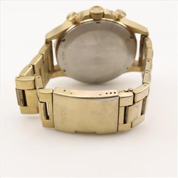 Fossil Nate Chronograph Gold Tone Watch