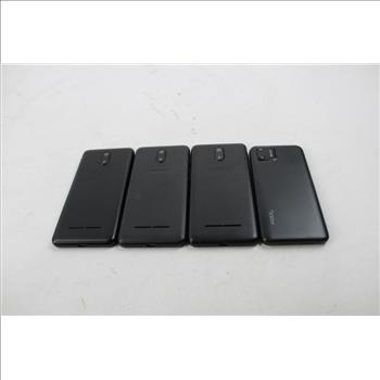 Foxx, American Network Solutions Cell Phone Lot, 4 Pieces, Sold For Parts