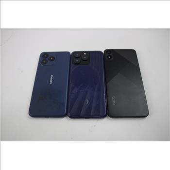 Foxx, Hotpepper, Airvoice Cell Phone Lot, 3 Pieces, Sold For Parts