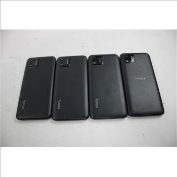 Foxx, Mintt Cell Phone Lot, 4 Pieces, Sold For Parts
