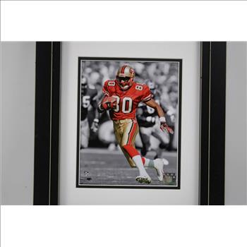 Framed 8x10 Photo Jerry Rice
