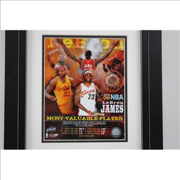 Framed 8x10 Photo LeBron James