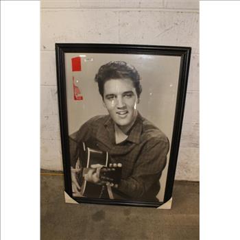 Framed Elvis Print