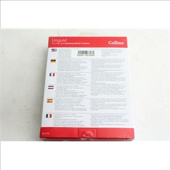 Franklin Electronic Pub  Linguist Collins 17-Language Speaking Translator